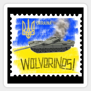 Ukraine Stamp Magnet